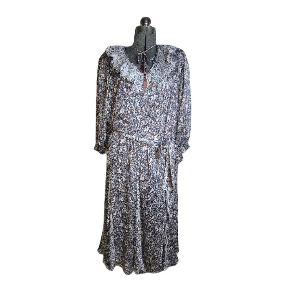 Vintage 80s 90s Diaba Fries 2 Peice Skrit Set Size‎ M/L Funky Brown